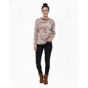 Camouflage Long Sleeve Top Warm by Love Tribe Extra Large Tee Desert T-Shirt XL